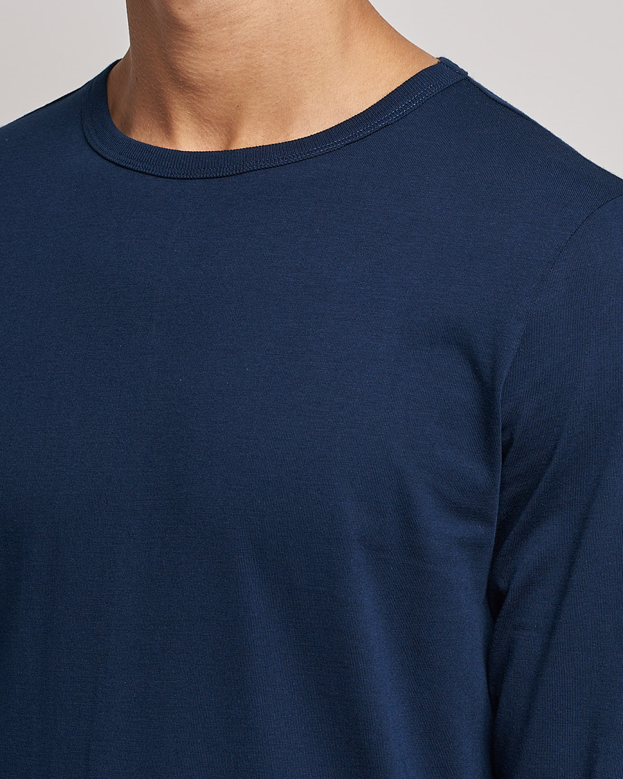 Mies | T-paidat | Merz b. Schwanen | 1950s Classic Loopwheeled Longsleeve Tee Ink