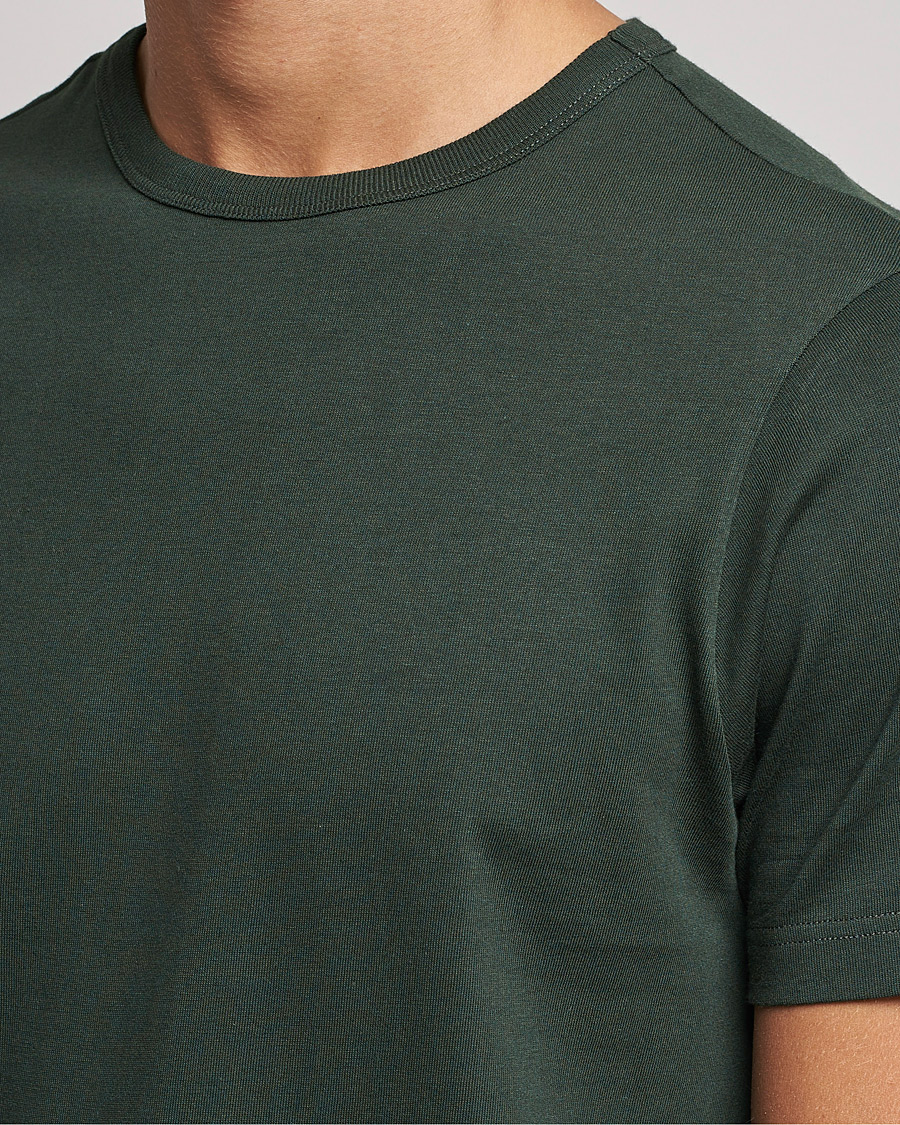 Mies | T-paidat | Merz b. Schwanen | Relaxed Loopwheeled Sturdy Tee Forest