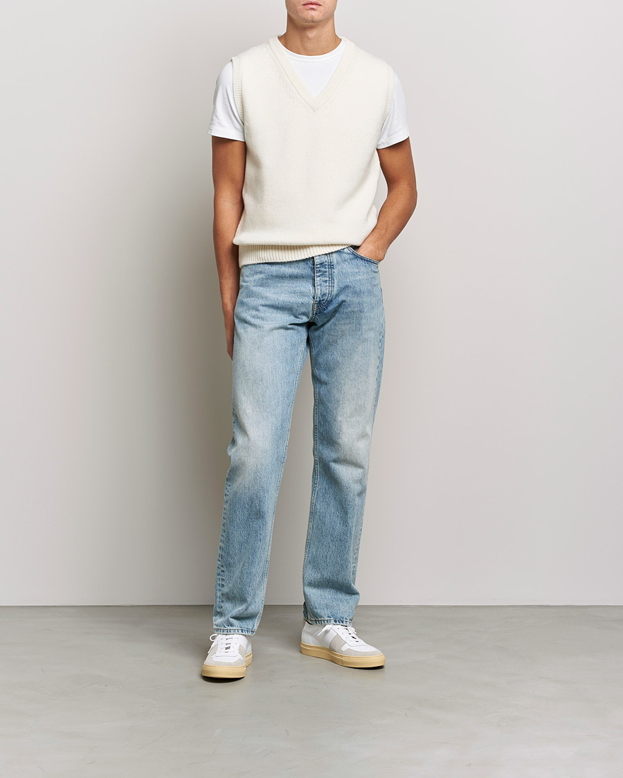 Mies | Puserot | Merz b. Schwanen | Cashmere/Merino Vest Nature