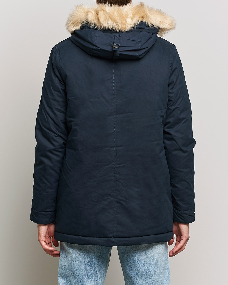 Mies | Takit | Lyle & Scott | Winter Weight Micro Fleece Parka Dark Navy