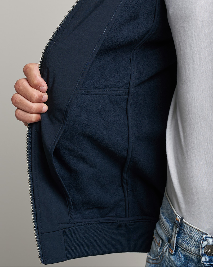 Mies | Takit | Lyle & Scott | Softshell Hooded Jacket Dark Navy