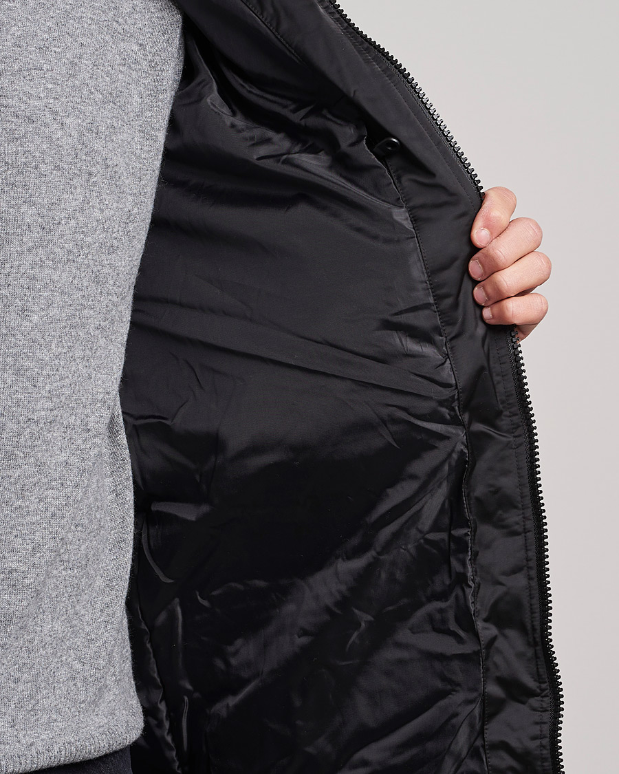 Mies | Takit | Lyle & Scott | Long Line Wadded Jacket Black