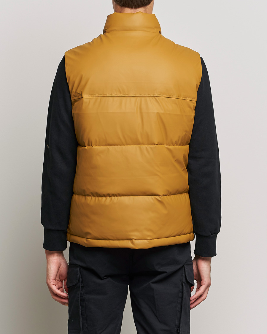 Mies | Takit | Lyle & Scott | Rubberised Wadded Gilet Vest Anniversary Gold