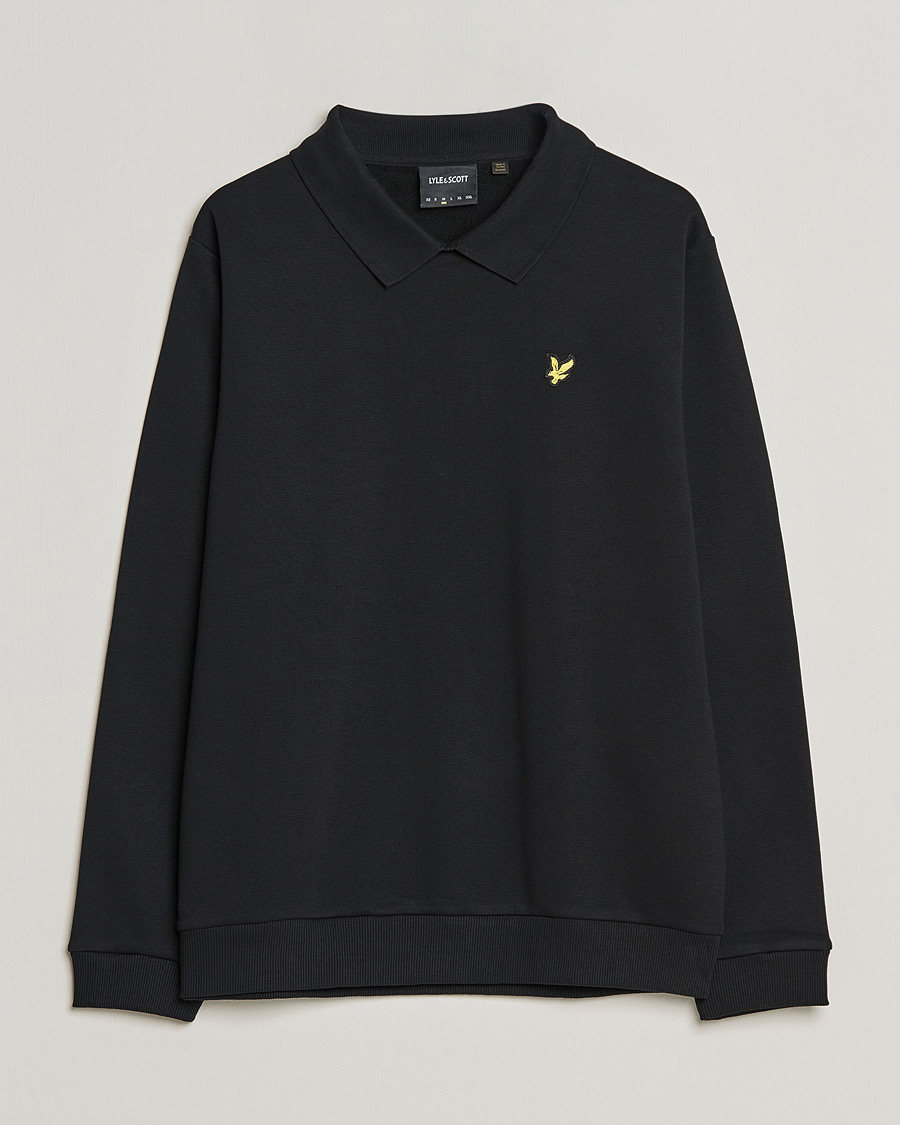 Mies | Puserot | Lyle & Scott | Collored Crew Neck Black