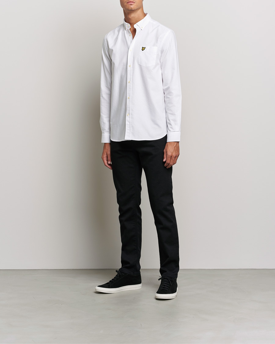 Mies | Oxford-paidat | Lyle & Scott | Lightweight Oxford Shirt White