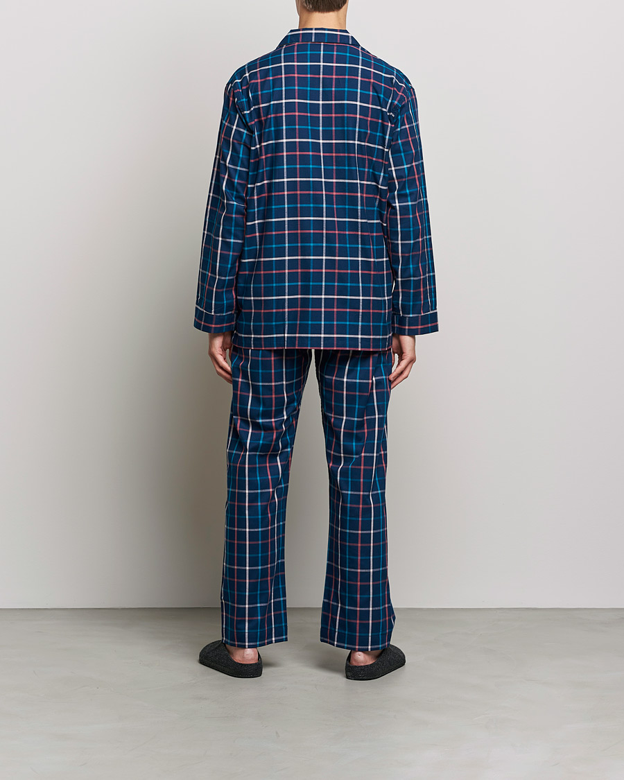 Mies | Yöpuvut ja kylpytakit | Derek Rose | Checked Cotton Pyjama Set Multi