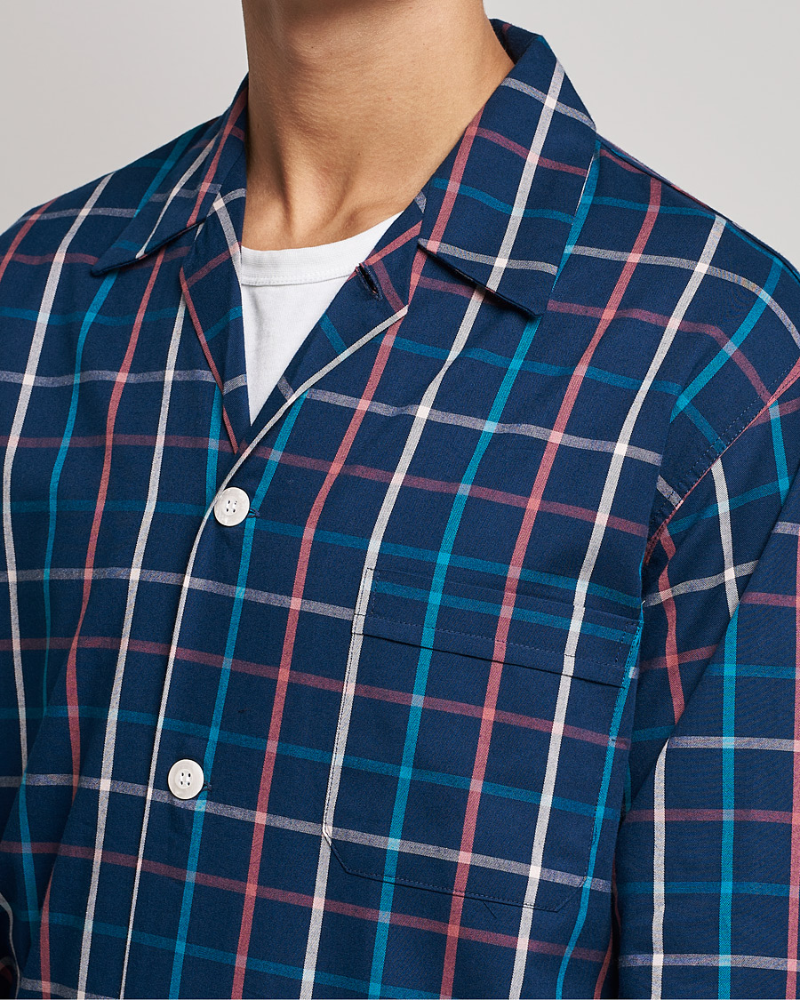 Mies | Yöpuvut ja kylpytakit | Derek Rose | Checked Cotton Pyjama Set Multi