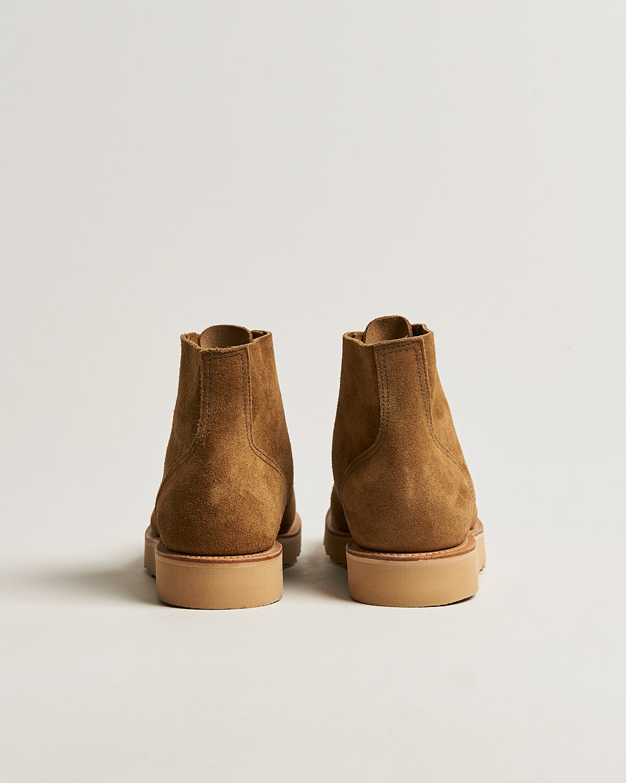 Mies | Sanders Wilson Unlined Apron Boot Tobacco Suede | Sanders | Wilson Unlined Apron Boot Tobacco Suede