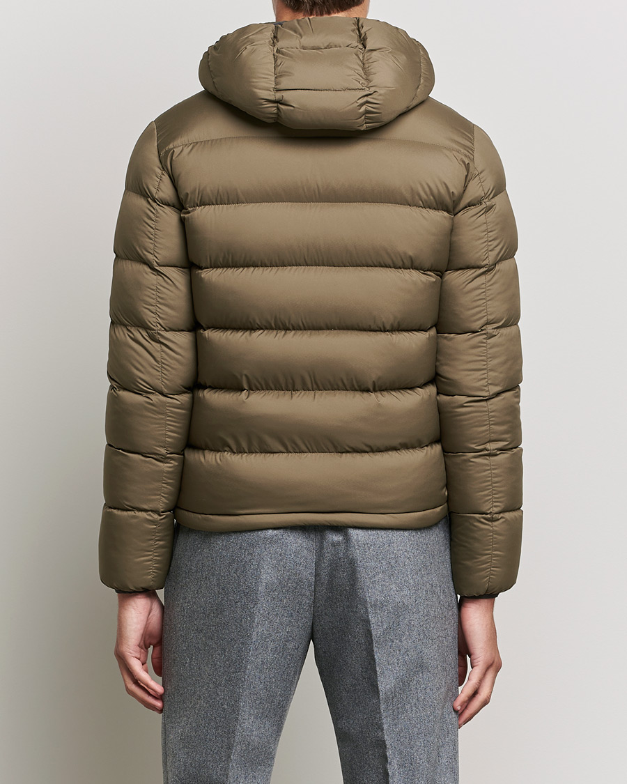 Mies | Takit | Herno | Matt Nylon Down Jacket Military Green