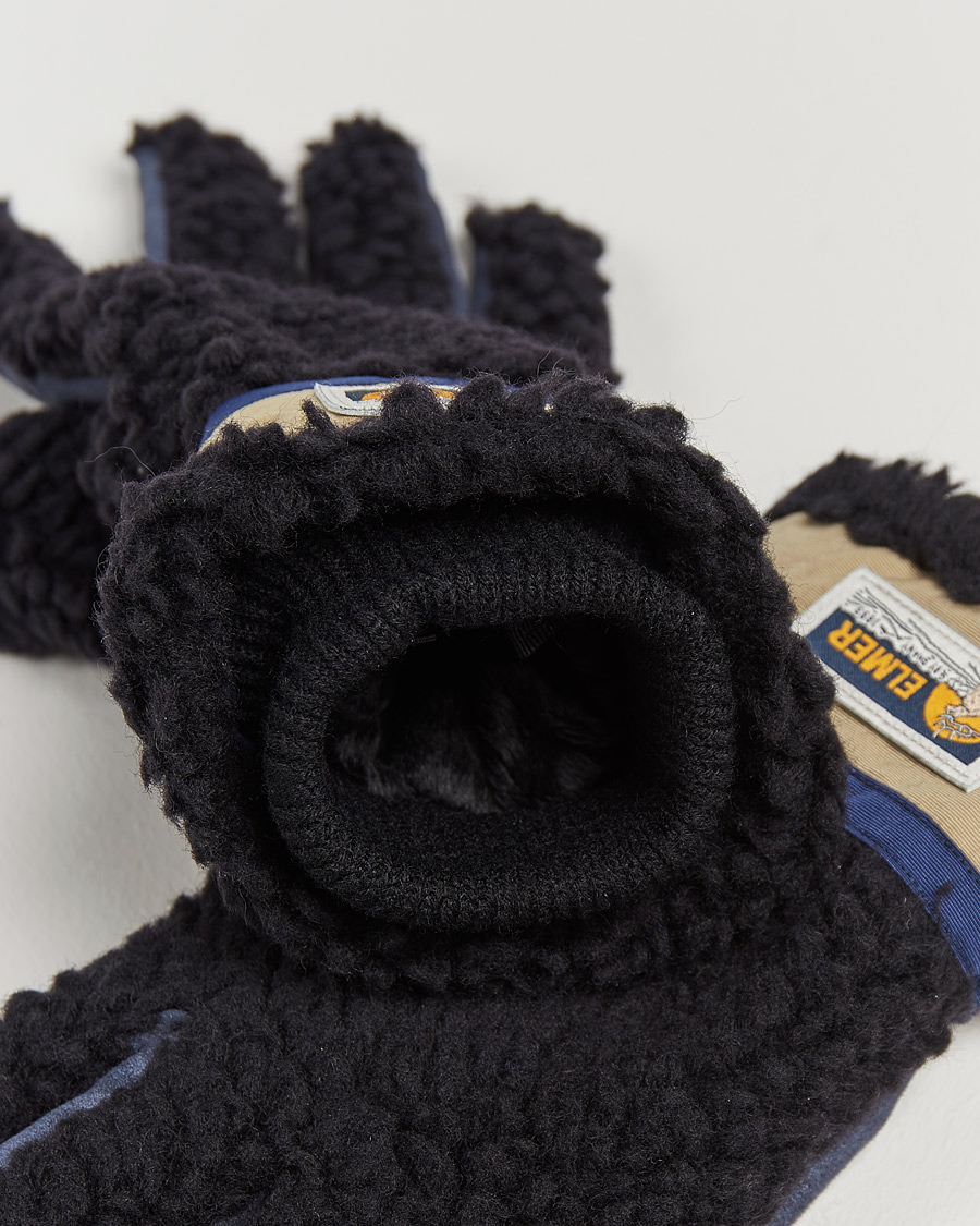 Mies | Elmer by Swany Sota Wool Teddy Gloves Black | Elmer by Swany | Sota Wool Teddy Gloves Black