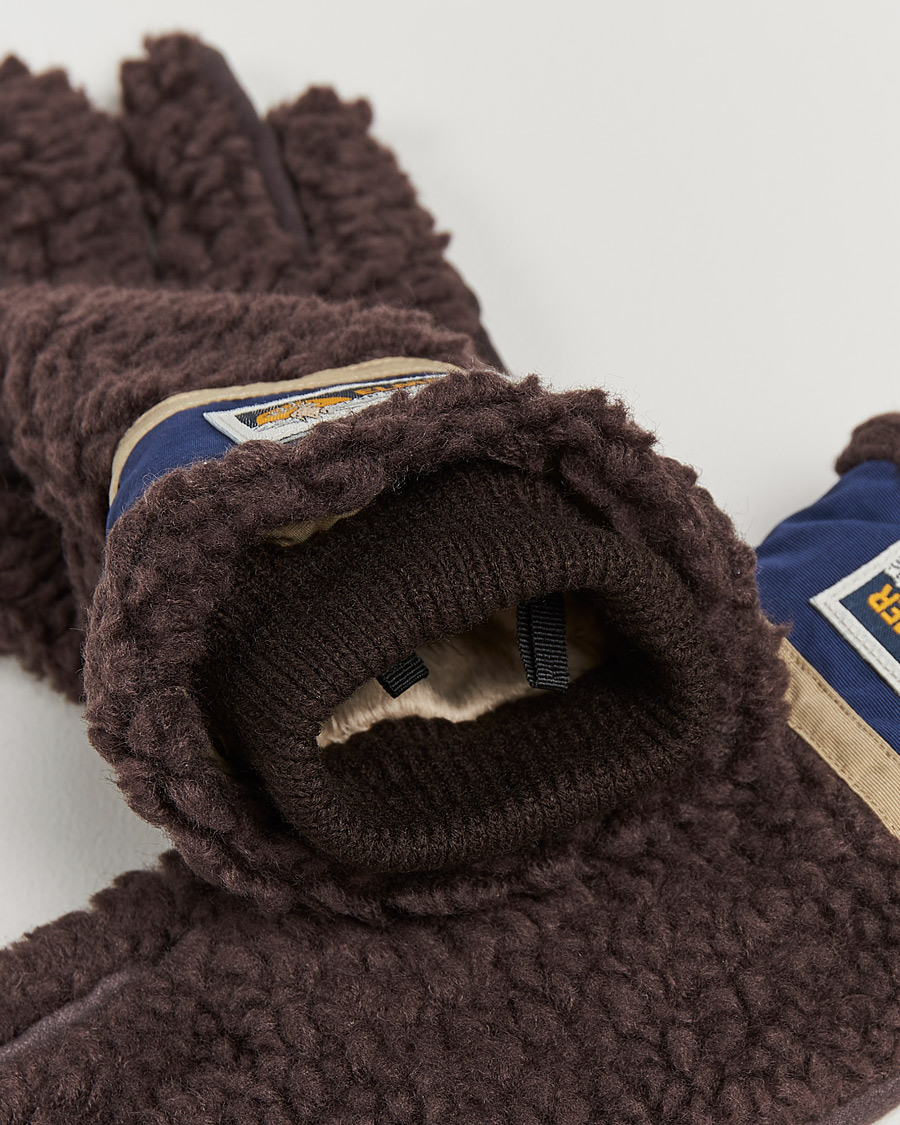 Mies | Elmer by Swany Sota Wool Teddy Gloves Brown | Elmer by Swany | Sota Wool Teddy Gloves Brown