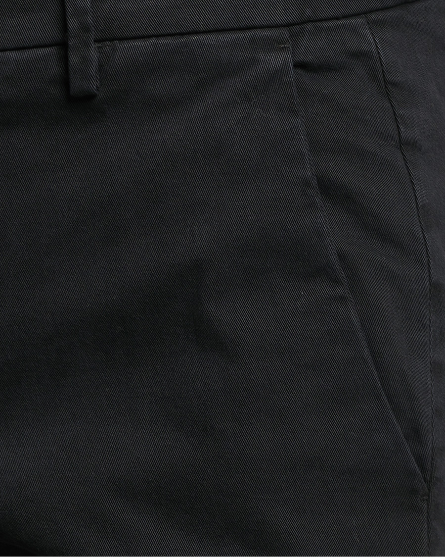 Mies | Housut | Briglia 1949 | Slim Fit Cotton Stretch Chino Black