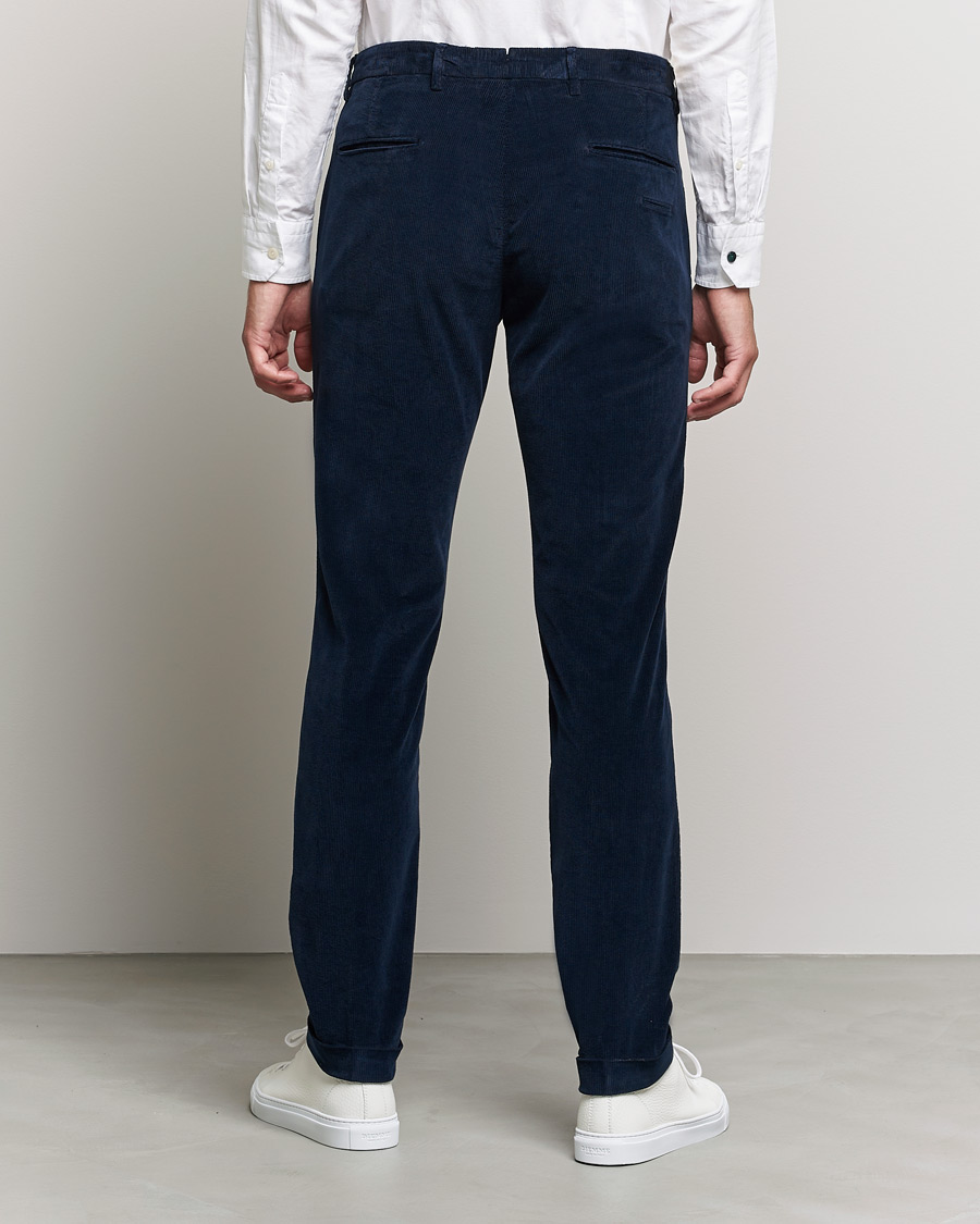 Mies | Housut | Briglia 1949 | Slim Fit Corduroy Trousers Navy