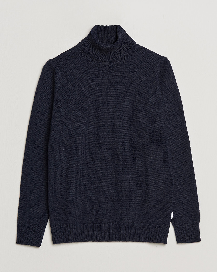 Mies | Puserot | Peregrine | Maker's Stitch Merino Polo Navy