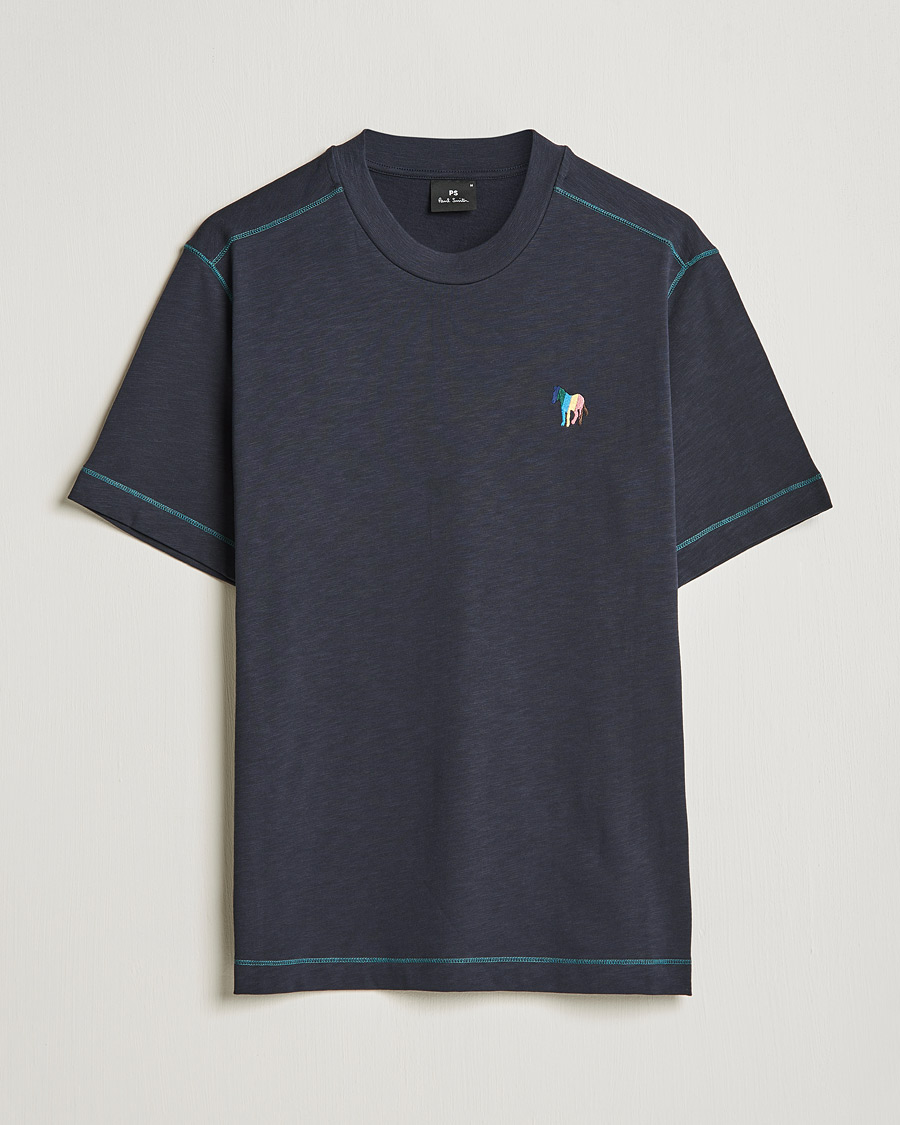 Miehet |  | PS Paul Smith | Zebra Organic Cotton T-Shirt Navy