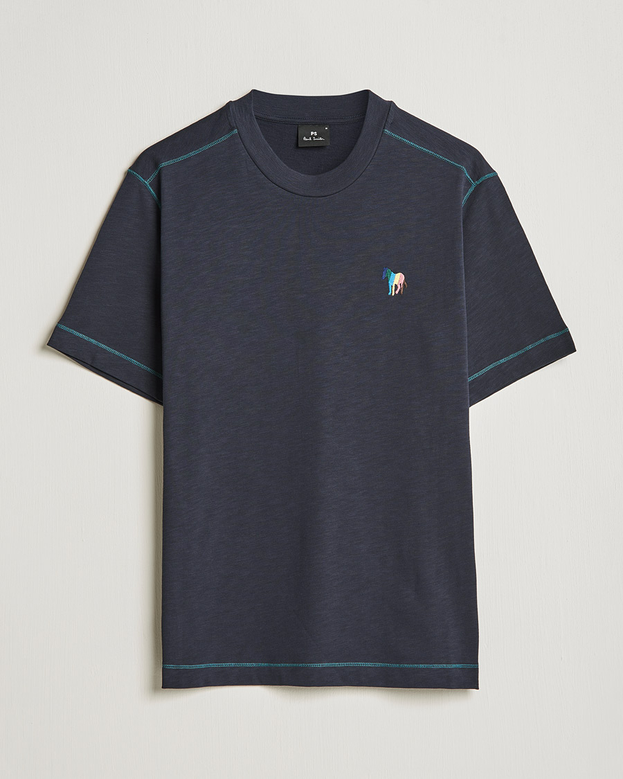 Mies | T-paidat | PS Paul Smith | Zebra Organic Cotton T-Shirt Navy