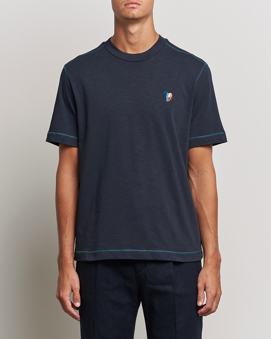 Mies | T-paidat | PS Paul Smith | Zebra Organic Cotton T-Shirt Navy