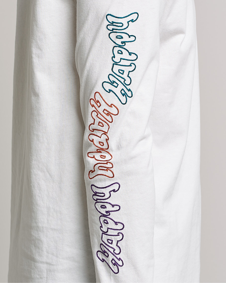 Mies | T-paidat | PS Paul Smith | Happy Face Long Sleeve T-Shirt White