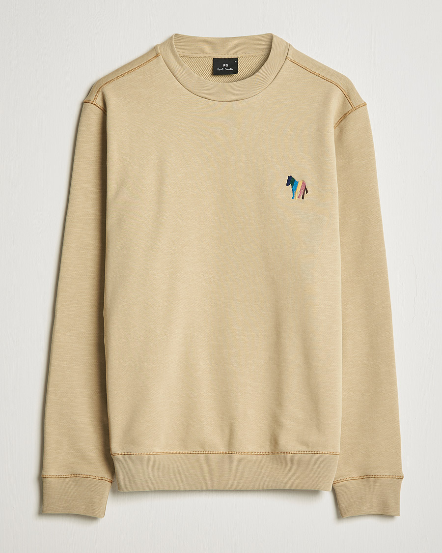 Mies | Puserot | PS Paul Smith | Organic Cotton Zebra Sweatshirt Browns