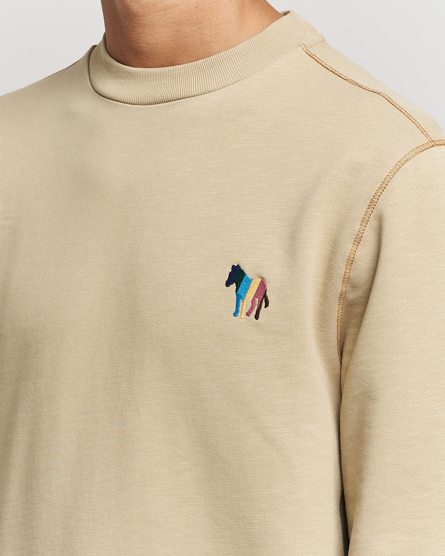 Mies | Puserot | PS Paul Smith | Organic Cotton Zebra Sweatshirt Browns