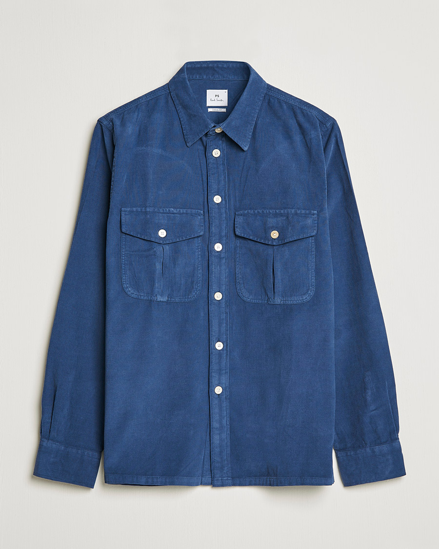 Mies | Kauluspaidat | PS Paul Smith | Casual Fit Cotton Shirt Navy