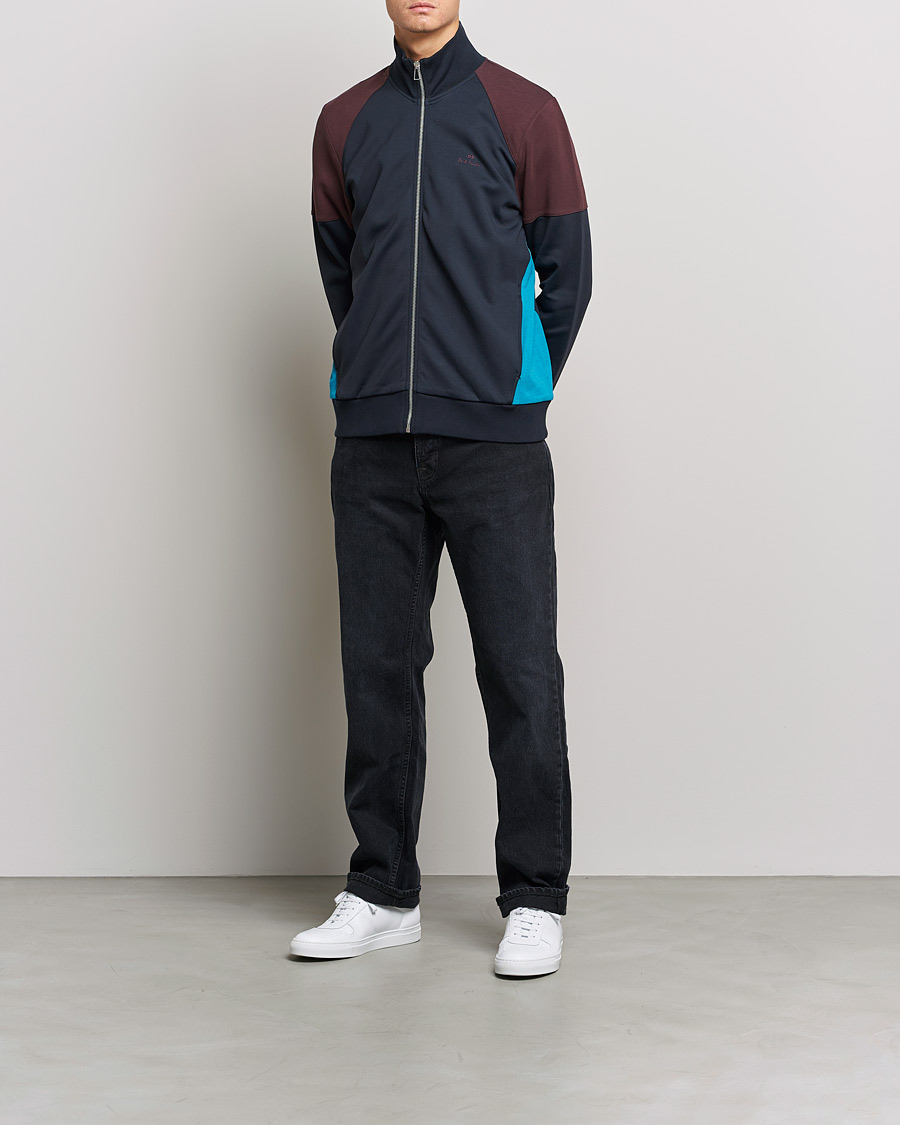 Mies | Puserot | PS Paul Smith | Full Zip Sweater Navy