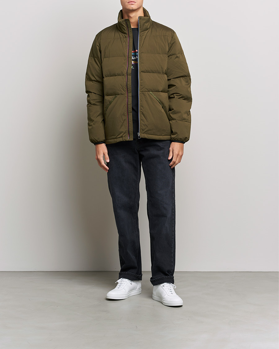Mies | Best of British | PS Paul Smith | Lightweight Down Jacket Green