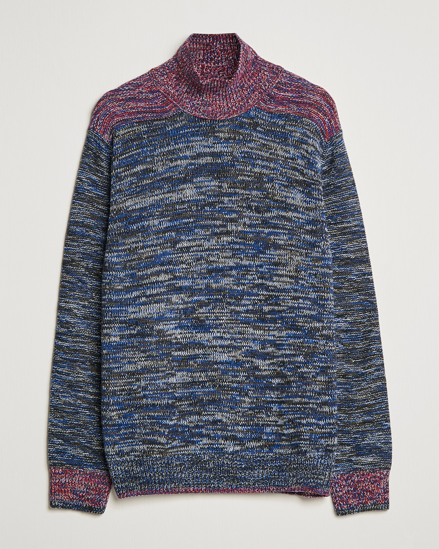 Mies | Puserot | PS Paul Smith | Knitted Roll Neck Green