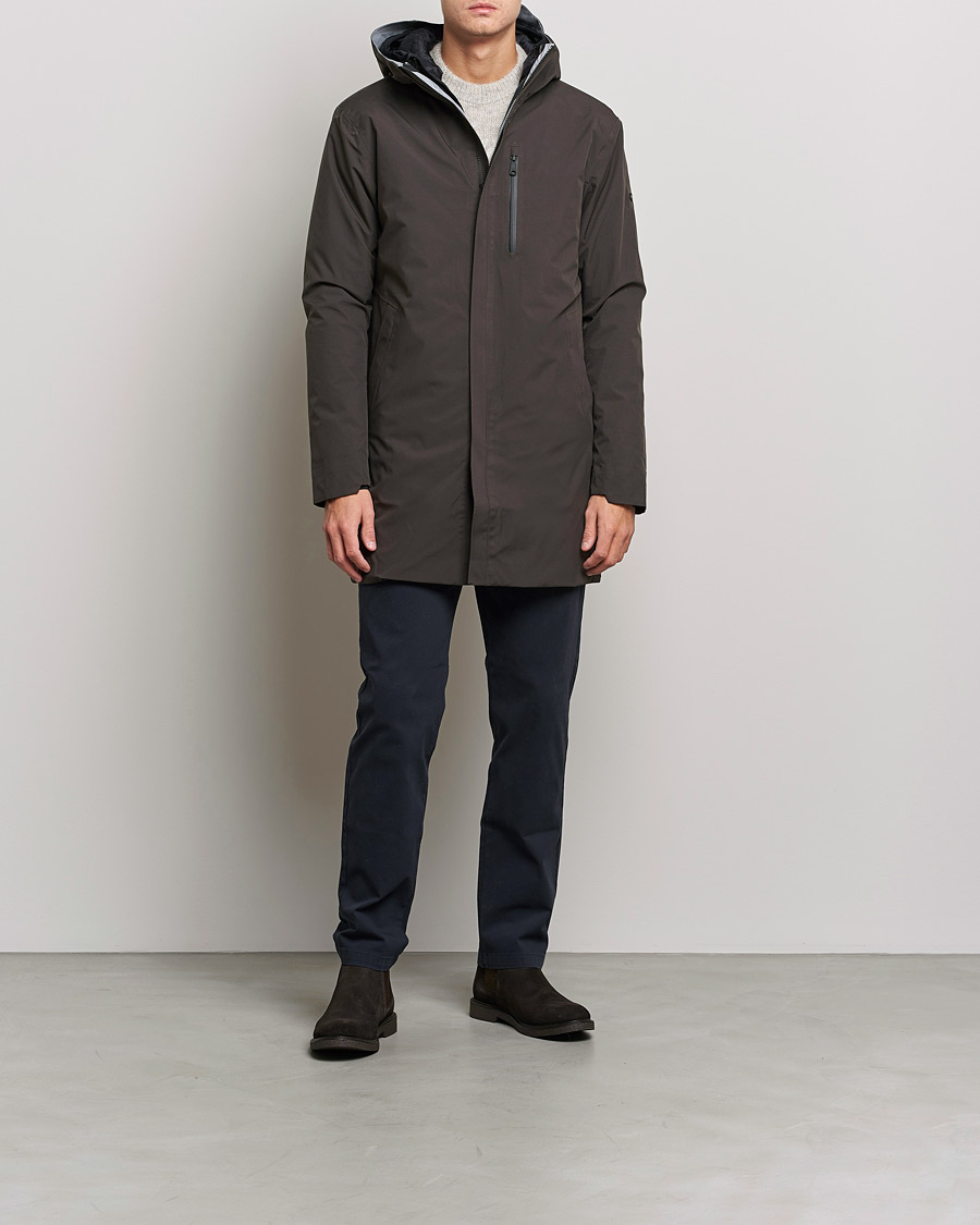 Mies | Takit | Scandinavian Edition | Urban Three in One Jacket Dark Brown