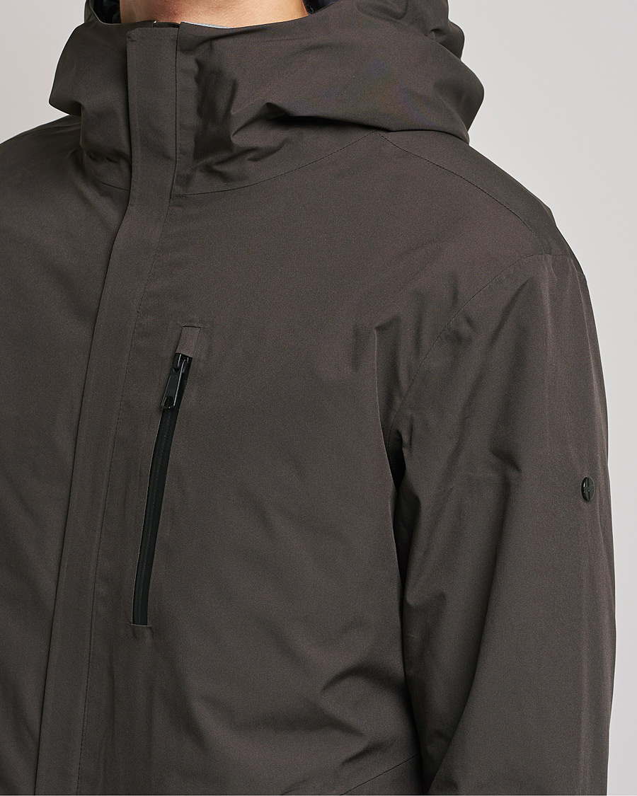 Mies | Takit | Scandinavian Edition | Urban Three in One Jacket Dark Brown