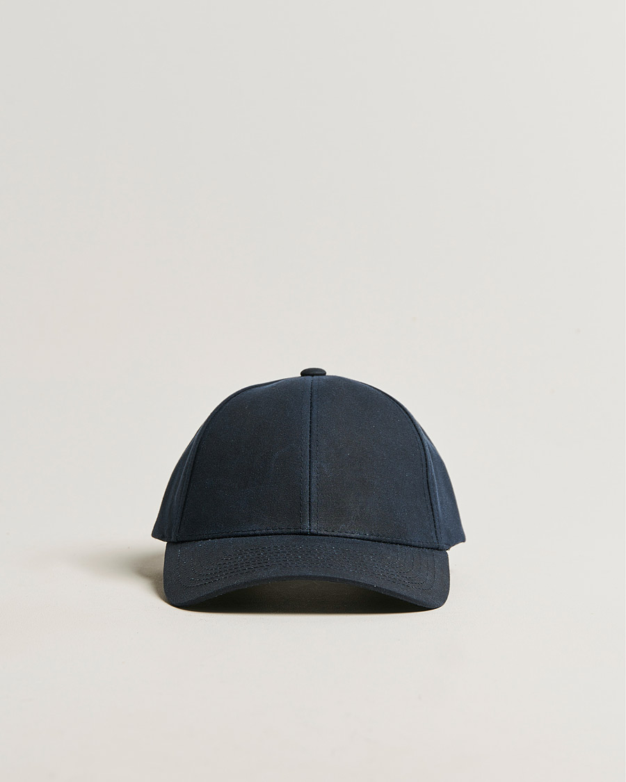 Mies |  | Varsity Headwear | Oilskin Baseball Cap Navy