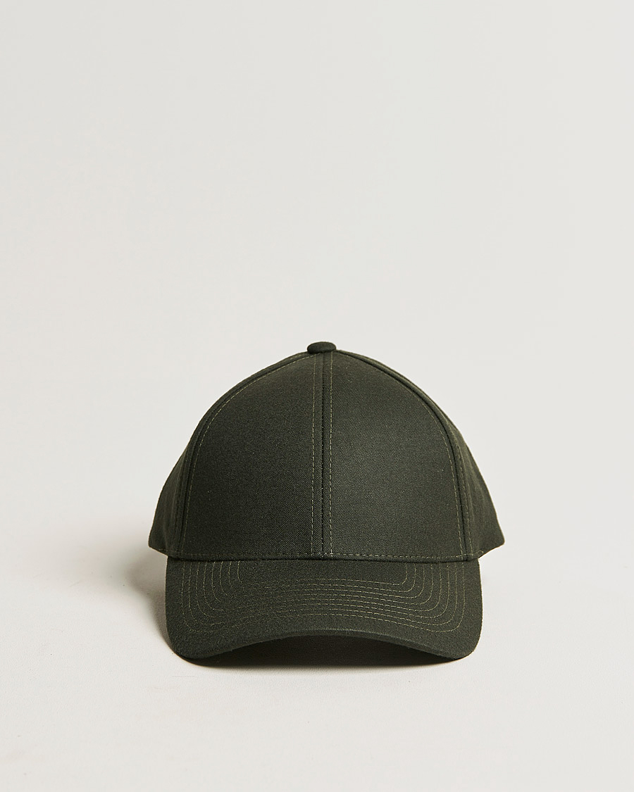 Mies | Varsity Headwear Wool Tech Baseball Cap Green | Varsity Headwear | Wool Tech Baseball Cap Green