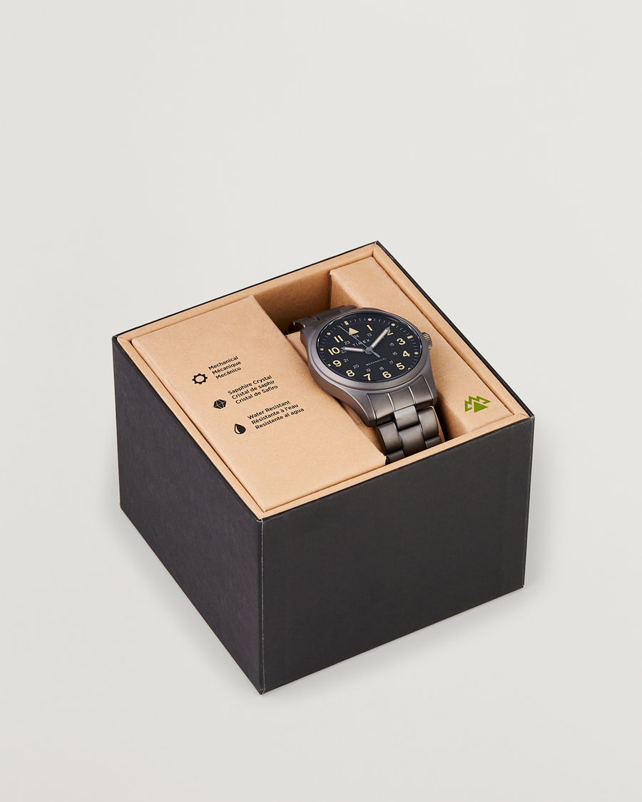 Mies | Timex Field Post Mechanical Watch 38mm Gunmetal Finish | Timex | Field Post Mechanical Watch 38mm Gunmetal Finish