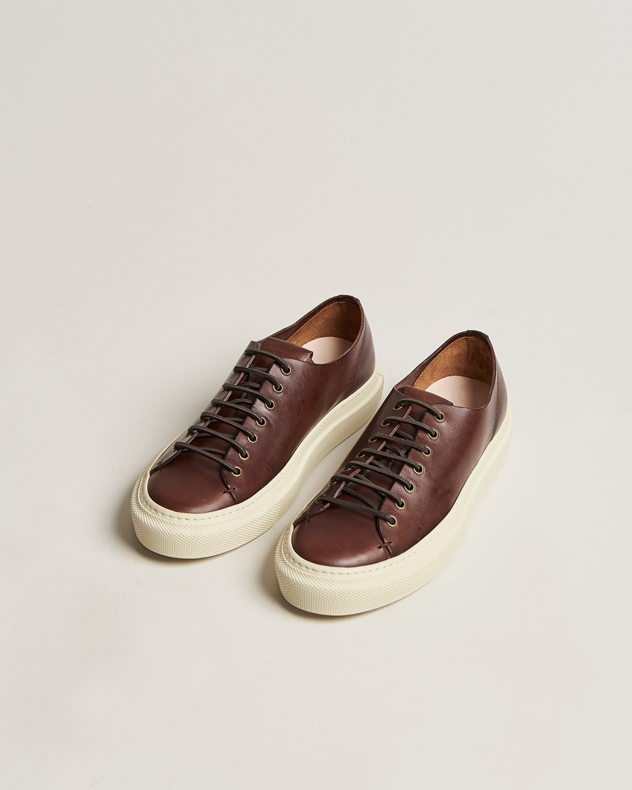 Mies |  | Buttero | Tanino Calf Sneaker Dark Brown