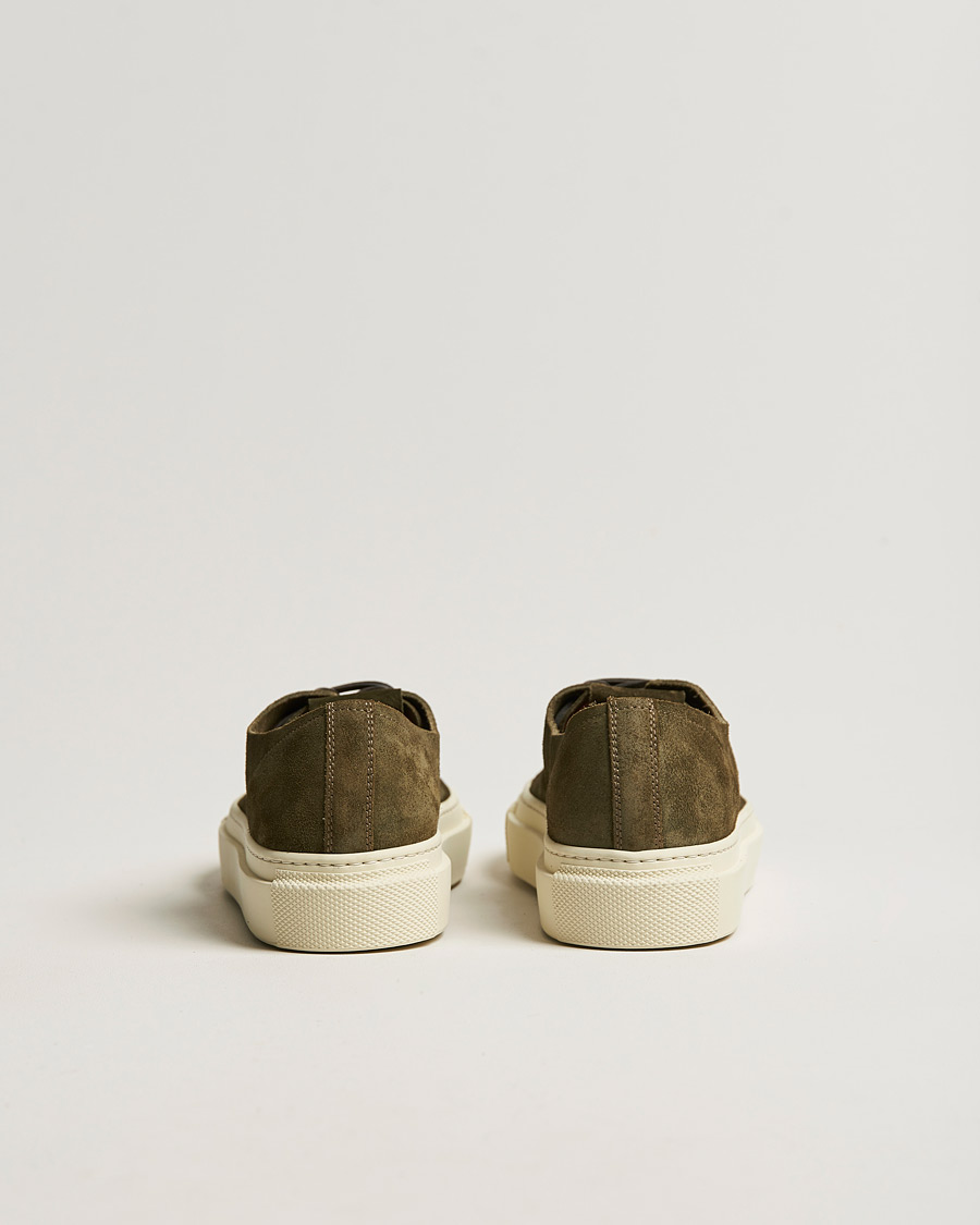 Mies | Buttero Tanino Suede Sneaker Green | Buttero | Tanino Suede Sneaker Green