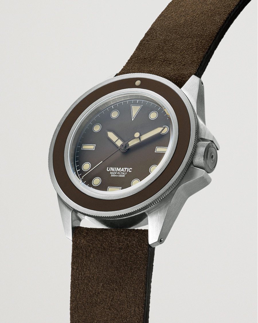 Mies | UNIMATIC Modello Uno Divers Watch Mocha Brown | UNIMATIC | Modello Uno Divers Watch Mocha Brown