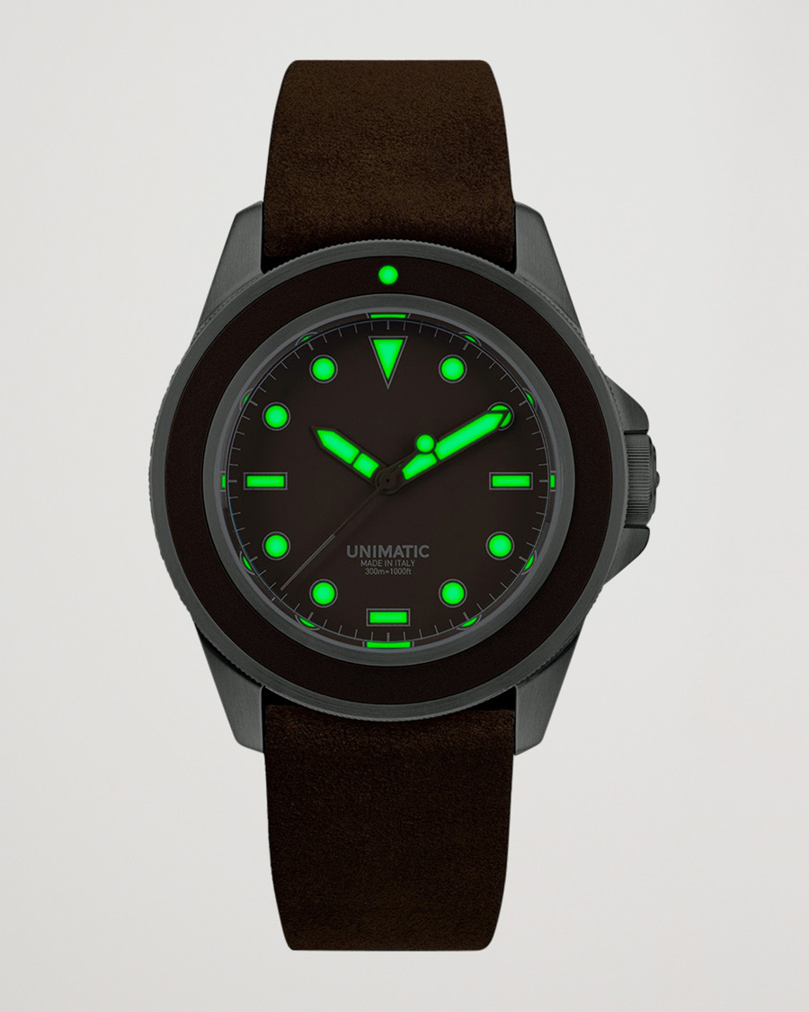 Mies | UNIMATIC Modello Uno Divers Watch Mocha Brown | UNIMATIC | Modello Uno Divers Watch Mocha Brown