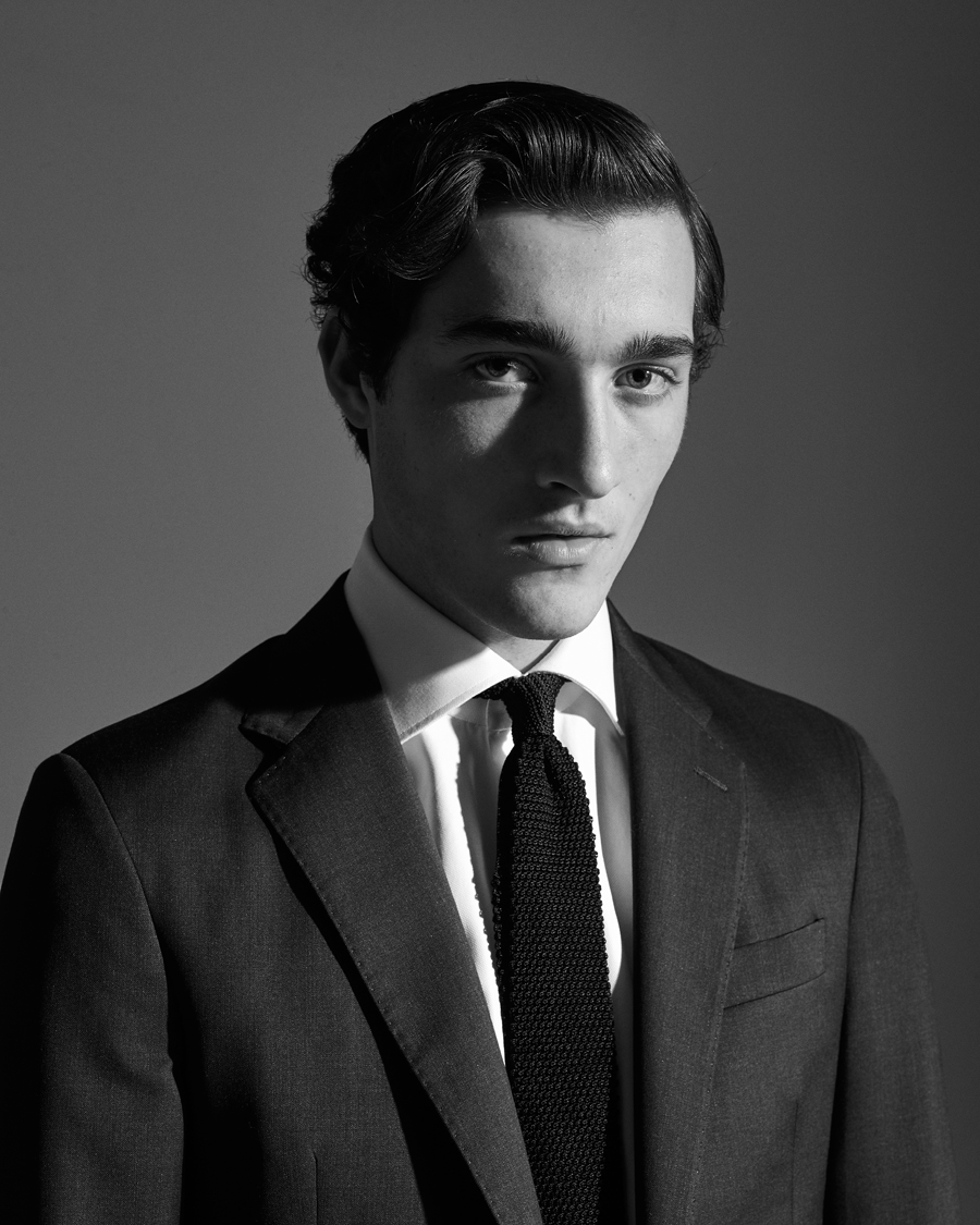 Mies | Beams F Knitted Silk Tie Black | Beams F | Knitted Silk Tie Black