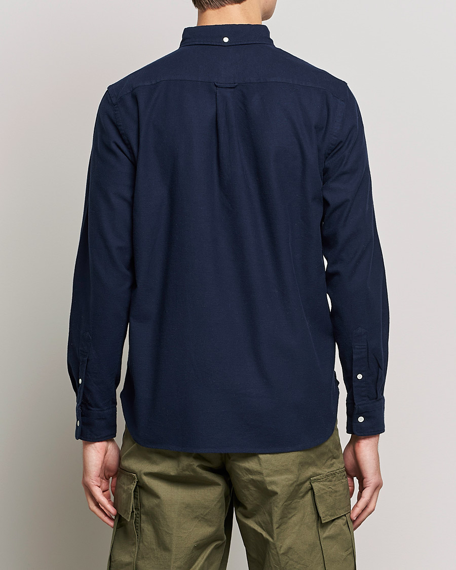 Mies | Kauluspaidat | BEAMS PLUS | Flannel Button Down Shirt Navy