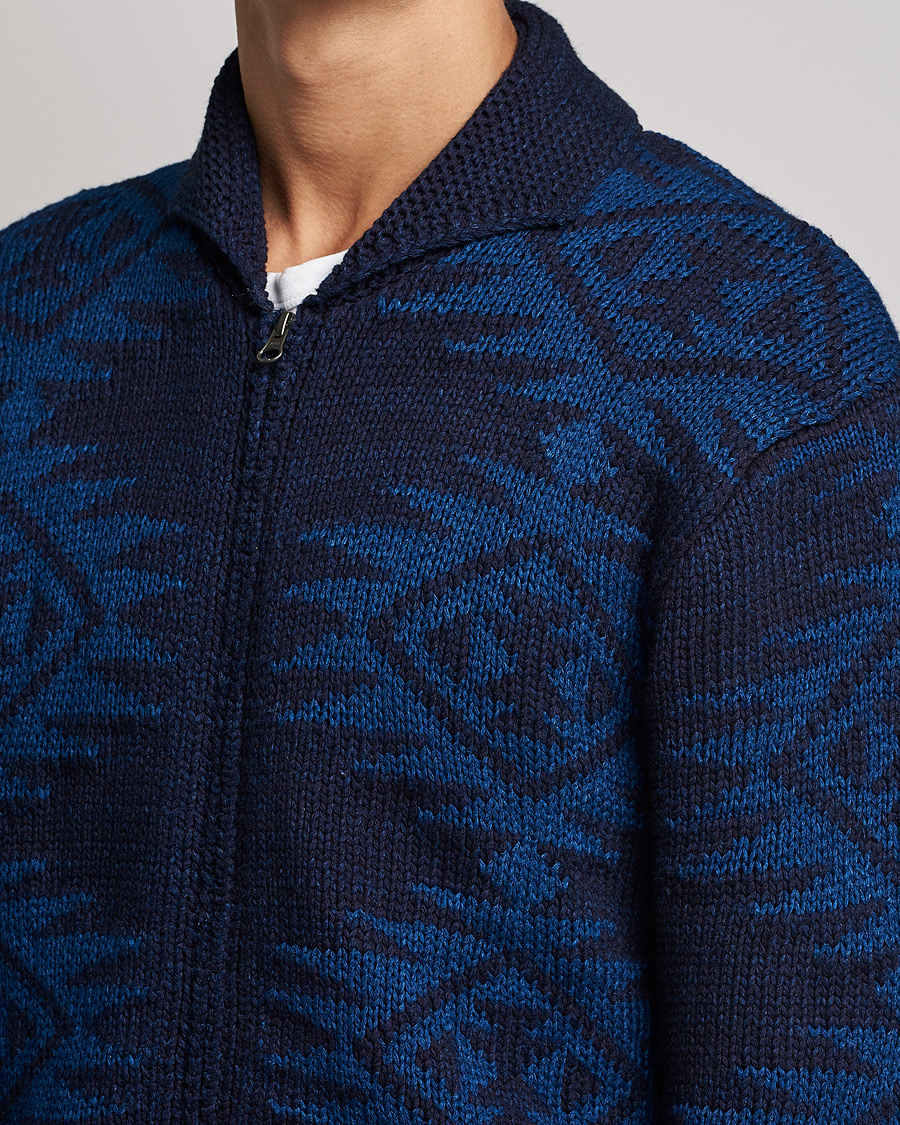 Mies | Puserot | BEAMS PLUS | Cowichan Cardigan Navy