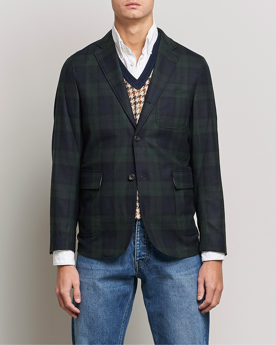 Mies | Pikkutakit | BEAMS PLUS | Flannel Blazer Blackwatch