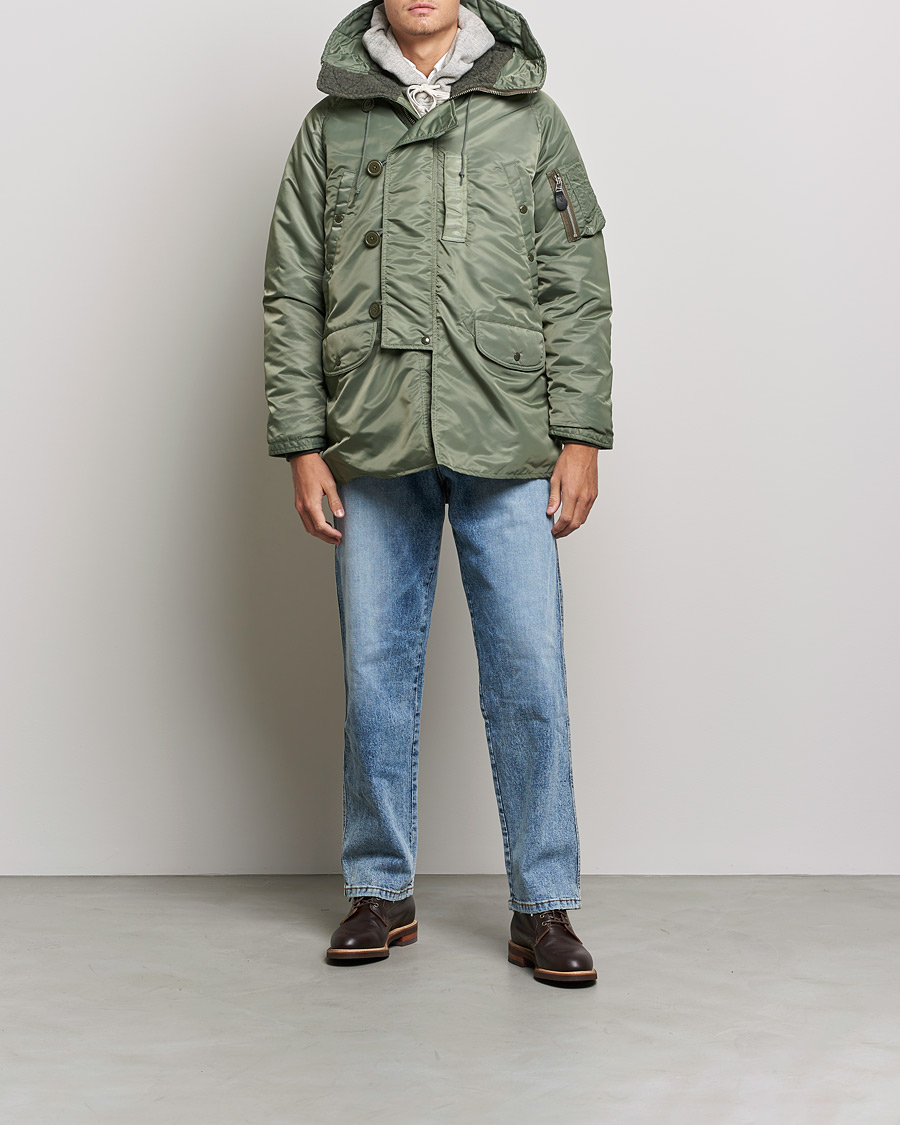 Mies | Takit | BEAMS PLUS | MIL Type N-3B Parka Sage