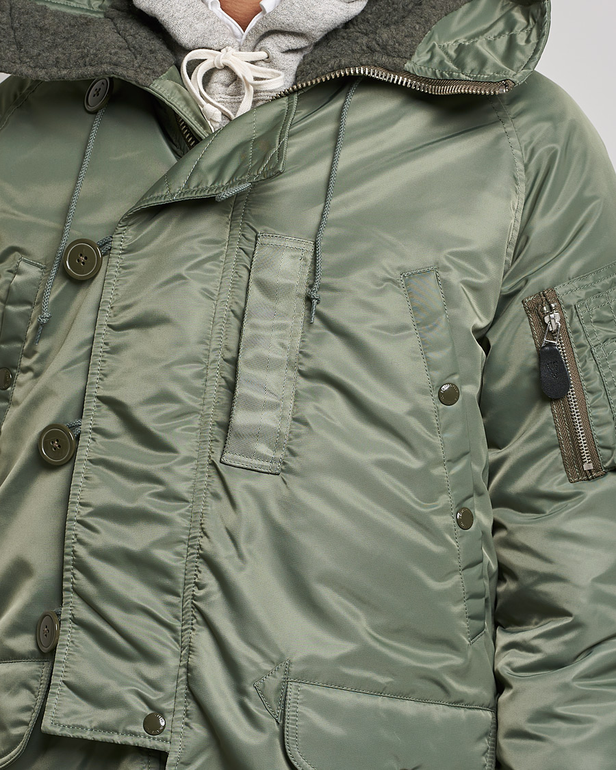 Mies | Takit | BEAMS PLUS | MIL Type N-3B Parka Sage