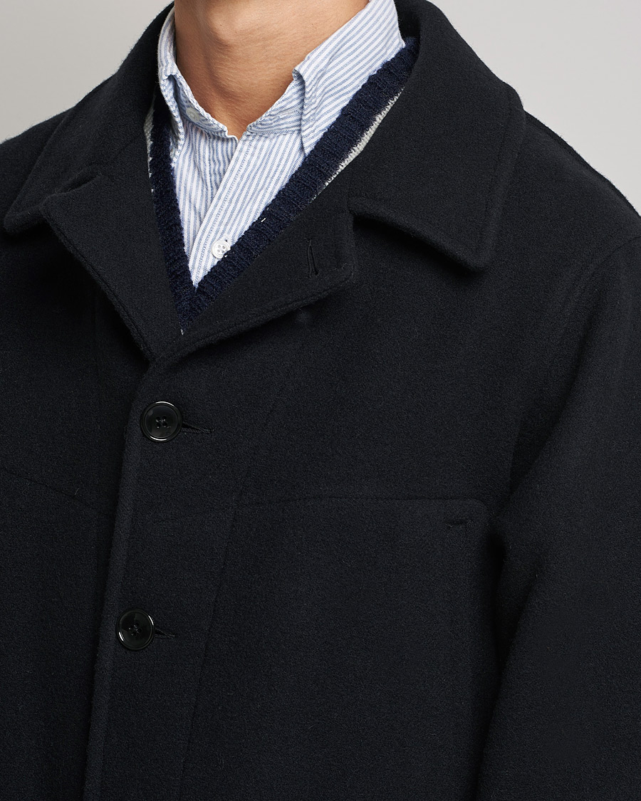 Mies | Takit | BEAMS PLUS | Heavy Melton Hunting Coat Navy