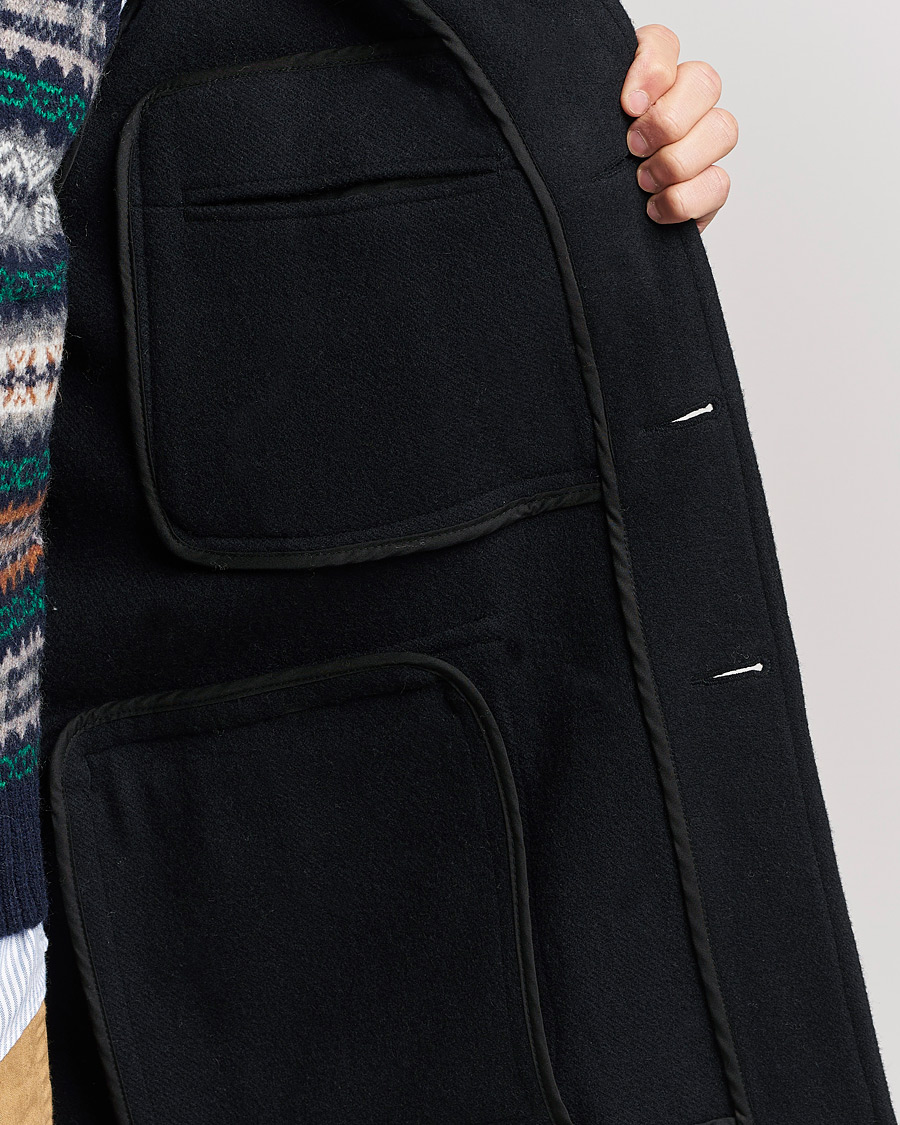 Mies | Takit | BEAMS PLUS | Heavy Melton Hunting Coat Navy