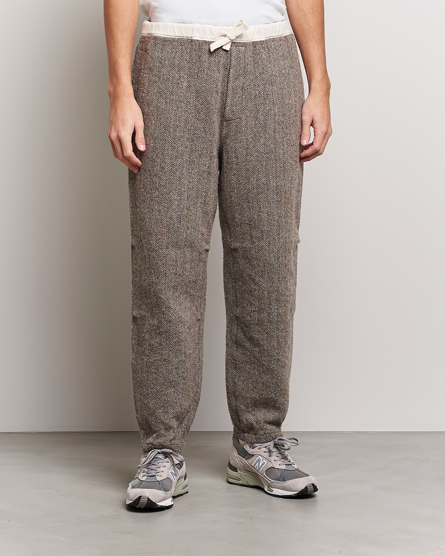 Mies | Housut | BEAMS PLUS | Gym Pants Wide Brown 