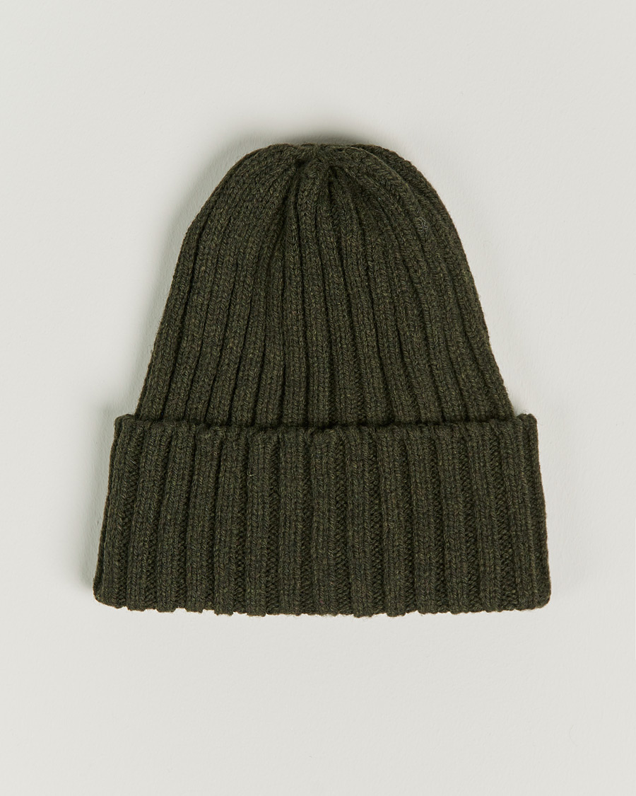Mies | BEAMS PLUS Wool Watch Cap Olive | BEAMS PLUS | Wool Watch Cap Olive