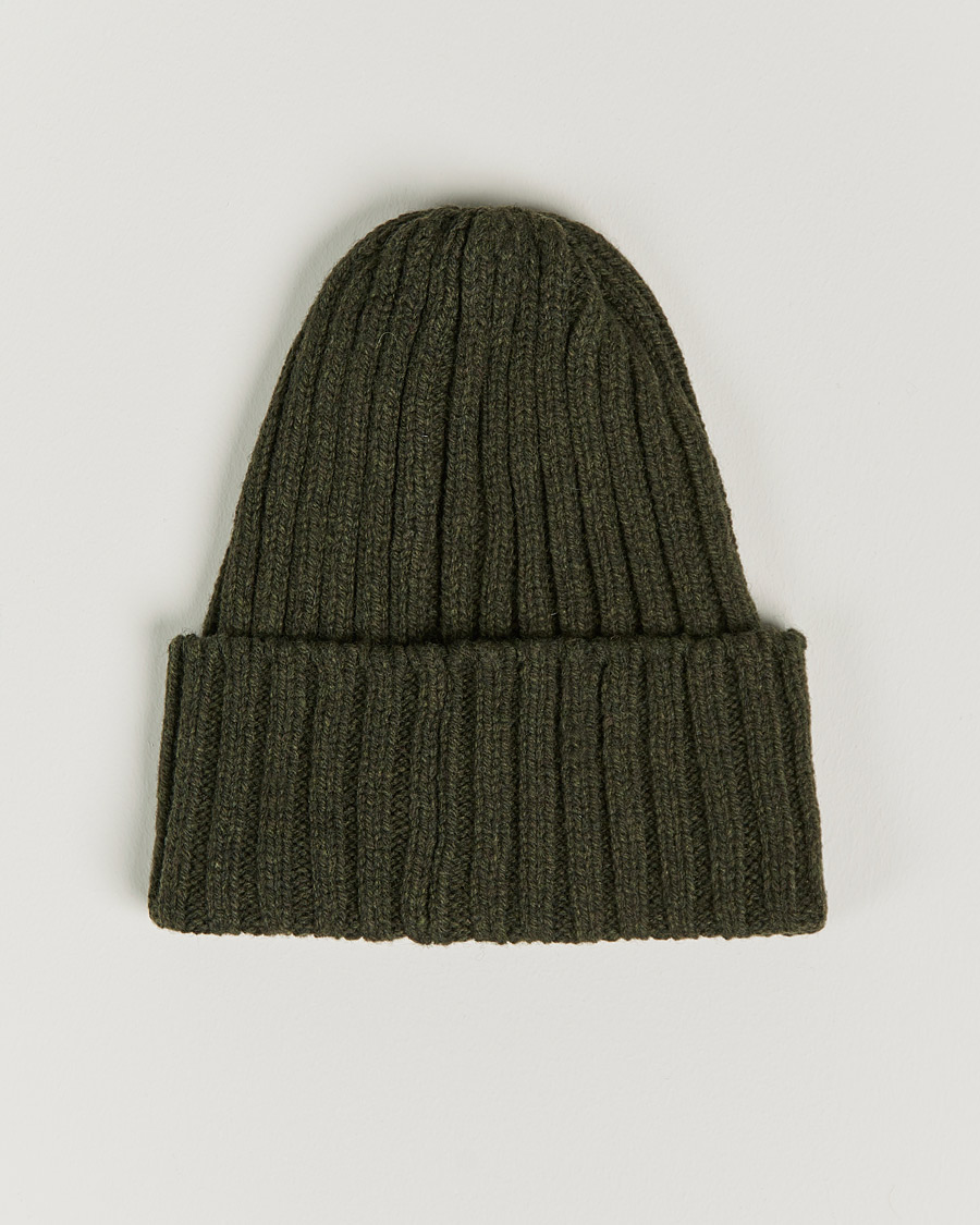 Mies | BEAMS PLUS Wool Watch Cap Olive | BEAMS PLUS | Wool Watch Cap Olive