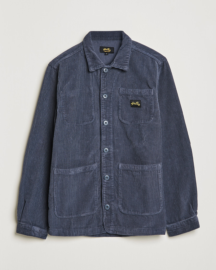 Mies | Takit | Stan Ray | Painters Cord Shirt Jacket Navy