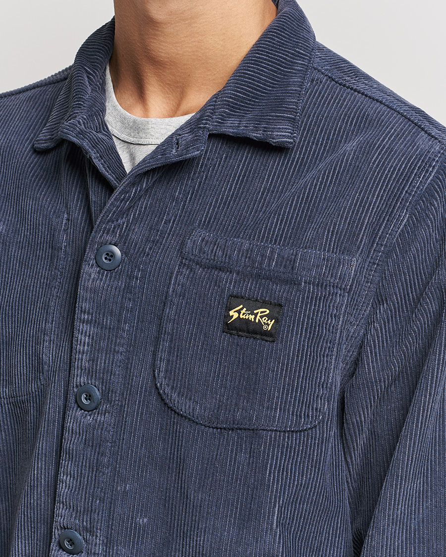 Mies | Takit | Stan Ray | Painters Cord Shirt Jacket Navy